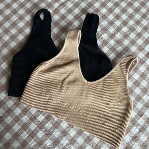 Aerie Ribbed Superchill Bralettes